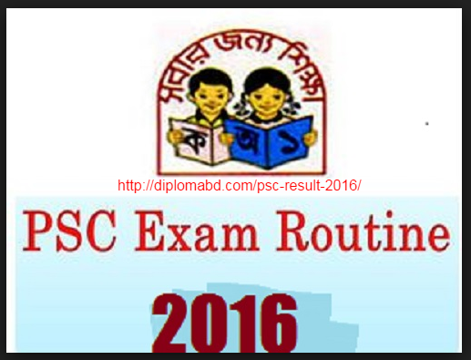 PSC Exam Routine 2016
