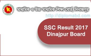 SSC Result 2017 Dinajpur Board