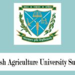 Bangladesh Agricultural University Subjects List and Seats