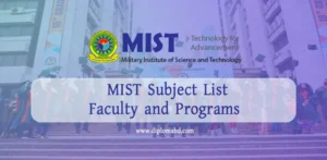 mist subject list