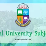 national university subject list